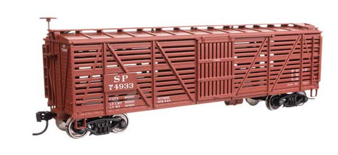 WALTHERS HO 40' Wood Stock Car - Ready to Run -- Southern Pacific(TM) #74933