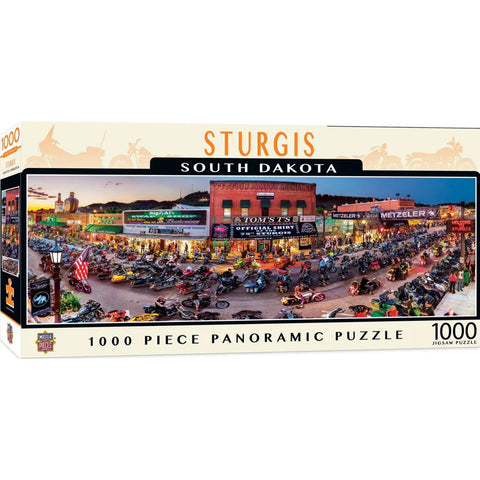 MASTER PIECES 1000-PIECE PUZZLE Sturgis, South Dakota
