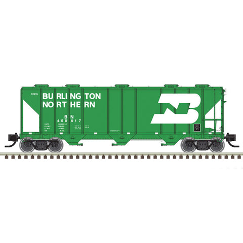 ATLAS N Covered Hopper, PS-4000 3-Bay, BN #450017