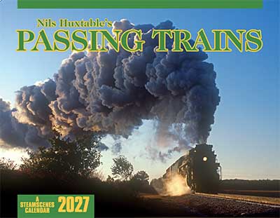 2027 Passing Trains Calendar