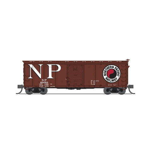 BROADWAY LTD N Boxcar, USRA 40' Steel, NP (2 Pack)