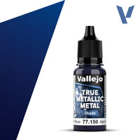 VALLEJO 18ml Bottle Ultramarine Blue (Shade) True Metallic Metal