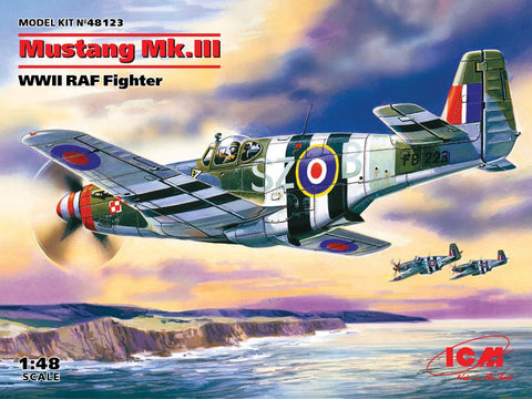 ICM 1/48 WWII Royal Mustang Mk III AF Fighter