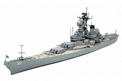 TAMIYA 1/700 Navy Battleship BB-62 New Jersey Waterline