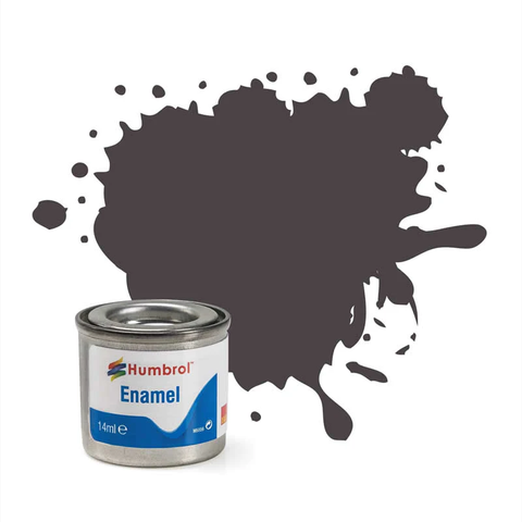 HUMBROL 14ml. Enamel RLM81 Dark Brown Matte