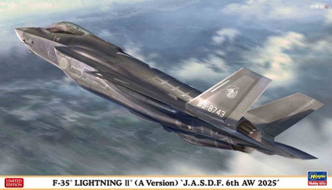 HASEGAWA 1/72 F35 Lightning II 6th AW (A-Version) 2025 JASDF Fighter