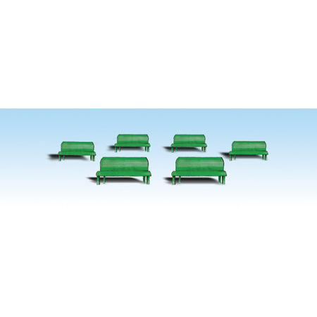 WOODLAND SCENICS N Figures: Park Benches