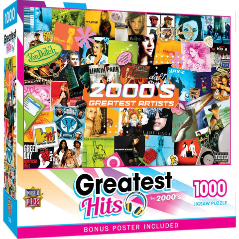 MASTER PIECES 1000-PIECE PUZZLE Greatest Hits - 2000's Artists