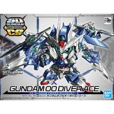 BANDAI SD Gundam Cross Silhouette Gundam 00 Diver Ace