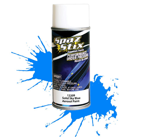 Solid Sky Blue Aerosol Paint, 3.5oz Can