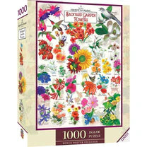 MASTER PIECES 1000-PIECE PUZZLE Farmer's Almanac - Backyard Garden