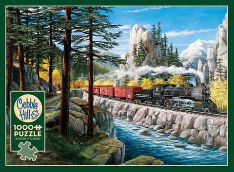 COBBLE HILL Rounding the Horn (Steam Locomotive) Puzzle (1000pc)