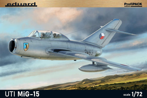 EDUARD 1/72 UTI MiG15 Two-Seater Soviet Jet Trainer Aircraft