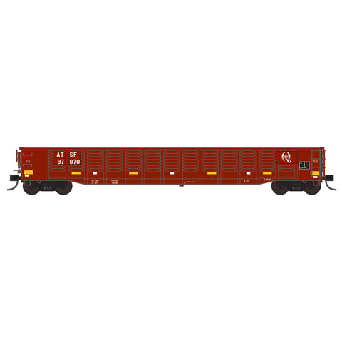 TRAINWORX N Gondola, 52' Corrugated, Santa Fe #87928