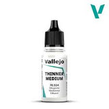 VALLEJO 17ml Bottle Thinner Medium