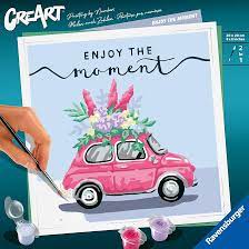 CREART Enjoy The Moment Paint by Numbers Kit