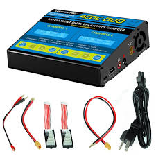 LECTRONPRO DUAL CHARGER AC DC 1-6 CELL 100W 10A