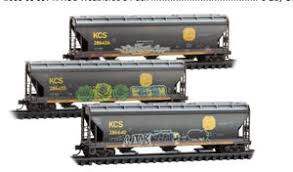 MICRO TRAINS N Scale KCS 3-Bay Covered Hoppers