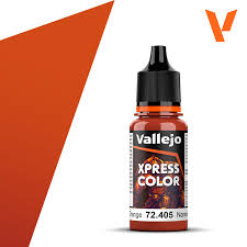 VALLEJO 18ml Bottle Martian Orange Xpress Color