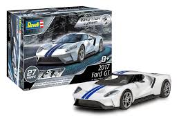 REVELL  1/24 2017 Ford GT (Silver) (Snap)
