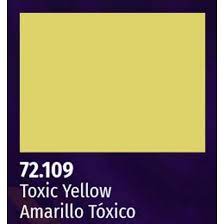 VALLEJO 18ml Bottle Toxic Yellow Game Color
