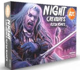 AKI Night Creatures Flesh Tones 3G Acrylic Paint Set (6 Colors) 17ml Bottles