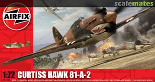 AIRFIX 1/72 Curtiss P-40B Warhawk