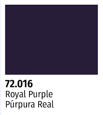 VALLEJO 18ml Bottle Royal Purple Game Color
