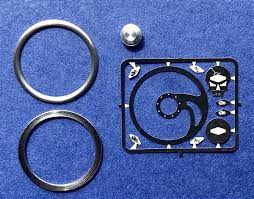 DETAIL MASTER  1/24-1/25 Fury Skull Billet Steering Wheel Kit