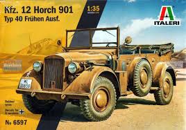 ITALERI 1:35 Kfz.12 Horch 901 Typ 40 Fruhe Ausf.