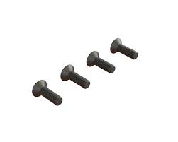 ARRMA FLAT HEAD HEX MACHINE SCREW M4x16mm (4pcs)