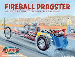 ATLANTIS 1/25 Fireball Slingshot Dragster