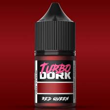 TURBO DORK Red Queen Metallic Acrylic Paint 22ml Bottle