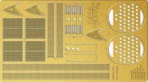 PARAGRAFIX MODELING 1/350 Star Trek The Original Series: USS Enterprise Engine Grills Photo-Etch Set for PLL