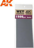 AKI Wet Sandpaper Sheets 1500 Grit (3)