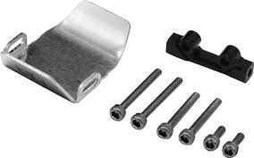 HOT RACING Stainless Steel Front/Rear Skid Plate SCX24