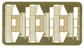 GOLD METAL N Standard Fire Escape Extender Set -- 3-Story Kit
