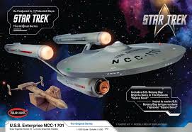 POLAR LIGHTS 1/1000 Star Trek The Original Series USS Enterprise NCC1701 (Snap)