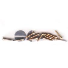 WALTHERS 00-90 Brass Hex Head Machine Screws -- 3/16 x .047" .48 x .12cm pkg(12)