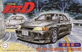 FUJIMI 1/24 Mitsubishi Lancer Evolution III Car Initial D Series