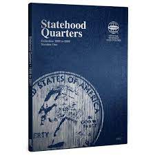WHITMAN Statehood Quarters 1999-2001 Coin Folder