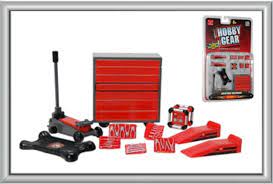 PHOENIX 1/24 Garage Accessories: Tool Chest, Hand Tools, Creeper, Jack, Ramps, Generator