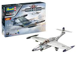 REVELL 1/48 F89 Scorpion USAF Fighter 75th Anniversary w/paint & glu