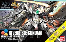 BANDAI  HGBF 1/144 #63 Reversible Gundam "Gundam Build Fighters"
