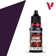 VALLEJO 18ml Bottle Midnight Purple Game Color
