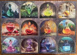 RAVENSBURGER 1000-PIECE PUZZLE Magical Potions