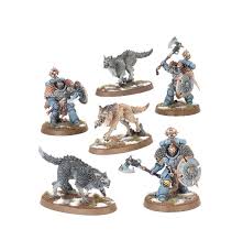 WARHAMMER Space Wolves: Wolf Guard Headtakers