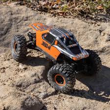 AXIAL AX24 XC-1, 1/24th 4WS Crawler Brushed RTR, Orange