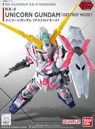 BANDAI  SDEX-Standard 05 Unicorn Gundam (Destroy Mode)