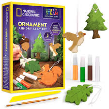 NATIONAL GEOGRAPHIC  Ornament Clay Kit